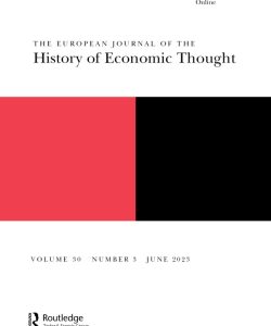 The European Journal of the History of Economic Thought